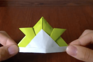 折り紙の兜(かぶと)の折り方