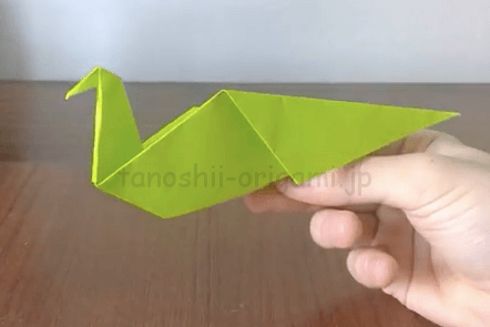 折り紙の鳥・きじの折り方