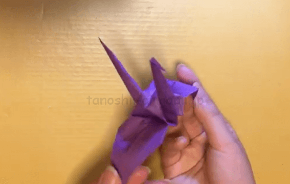 折り紙の鶴の簡単できれいな折り方のコツは 手順を折り図とyoutubeで紹介 たのしい折り紙