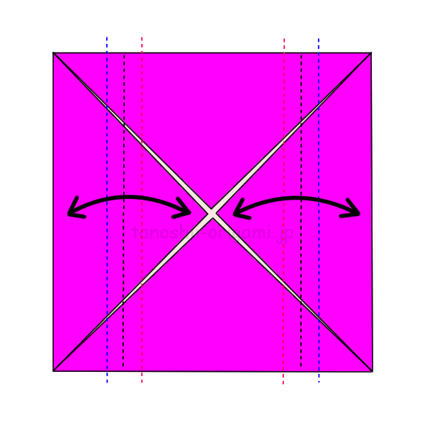 折り紙の箱の作り方と動画を紹介 丈夫でかわいい 1枚で正方形 四角の箱 たのしい折り紙