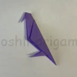 折り紙のカラスの折り方