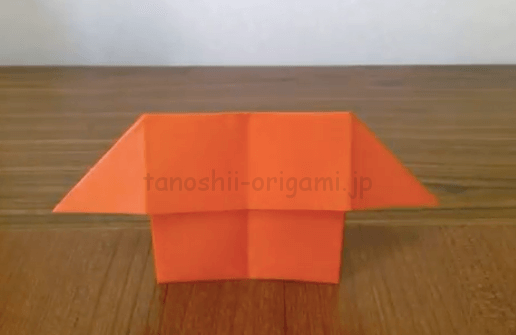 折り紙の家(おうち)が完成(2-10)