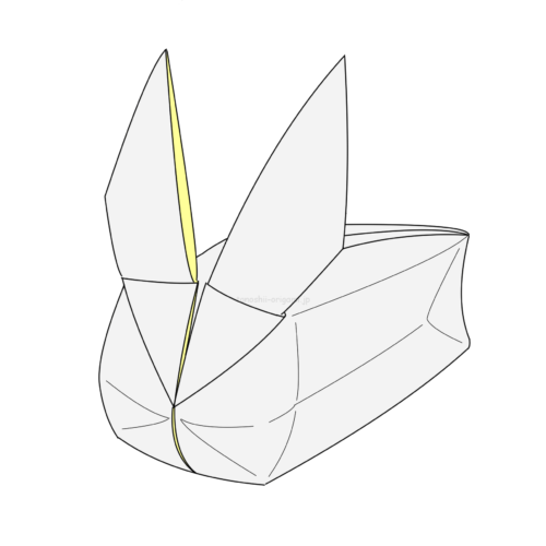 折り紙のうさぎの折り方 かわいい立体の難しい作り方を動画と折り図で紹介 たのしい折り紙