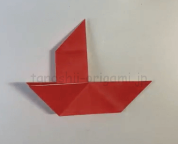 折り紙のだまし船の作り方