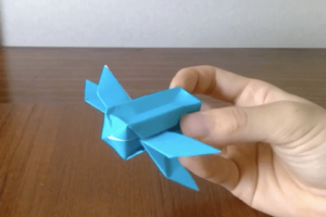 折り紙の宇宙船の折り方
