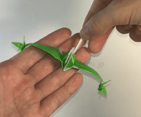 折り紙の花見車(はなみぐるま)の折り方