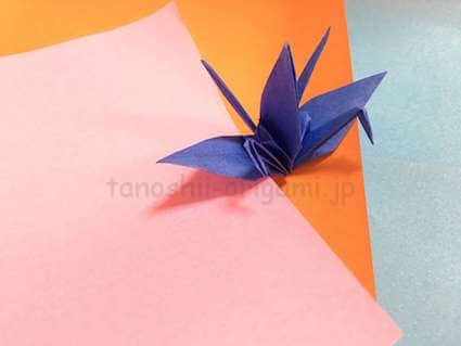 折り紙の鶴 連鶴 夫婦鶴の折り方とコツを解説 妹背山 いもせやま の折り方 たのしい折り紙
