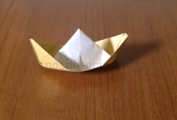 船の折り紙 立体になる簡単な作り方は 折り紙の荷物船 にもつぶね を紹介 たのしい折り紙