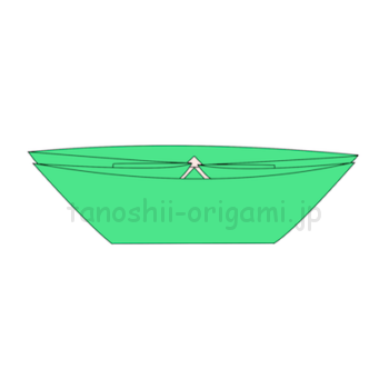 11-2.折り紙の船の形
