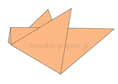 折り紙の雀 すずめ の簡単な折り方を紹介 伝承おりがみの作り方 たのしい折り紙
