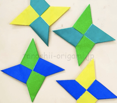 手裏剣の折り紙 簡単な作り方とコツは 子どもは何歳から折れるの
